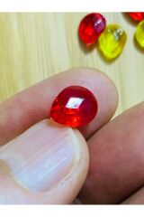 Oya, Abiye, Takı, Örgü El İşleme Plastik Gözyaşı Damla Boncuk. 25gr. Tahmini 195 Adet