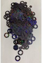 Analı Kızlı Cd Havlu,oya,halay Mendili, Abiye Ve Çeyiz Işleme Pulu 20gr. Büyük 13mm Küçük 7mm. No8