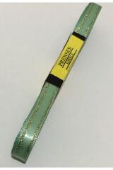Saten Simli Kurdele, 1cm. 10metre. Yeşil.