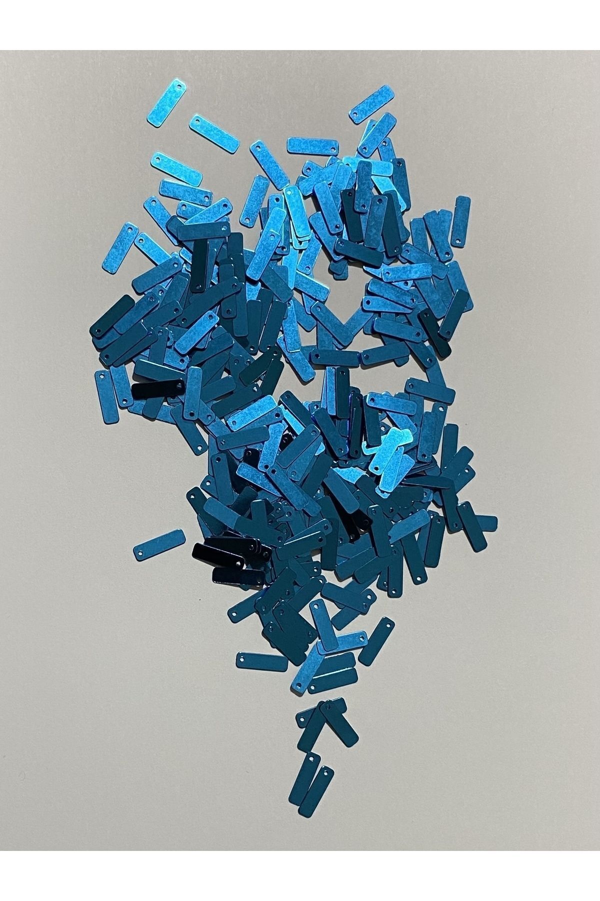 Oya, Halhal, Havlu, Halay Mendili, Abiye El Işleme Akrilik Plastik Kaplama Baget Pul. Turkuaz.