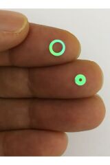 Analı Kızlı Metalik Kaplama Oya, Abiye, Havlu, Çeyizlik Vb. Plastik El Işleme Pul 15gr.