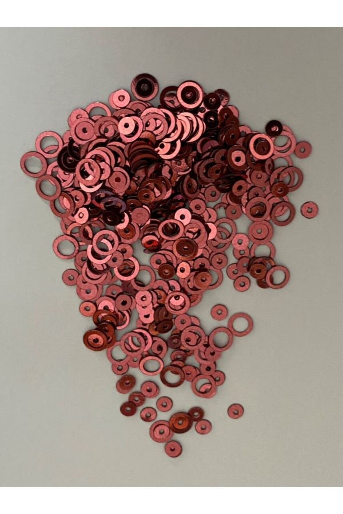 Analı Kızlı Metalik Kaplama Oya, Abiye, Havlu, Çeyizlik Vb. Plastik El Işleme Pul 15gr.