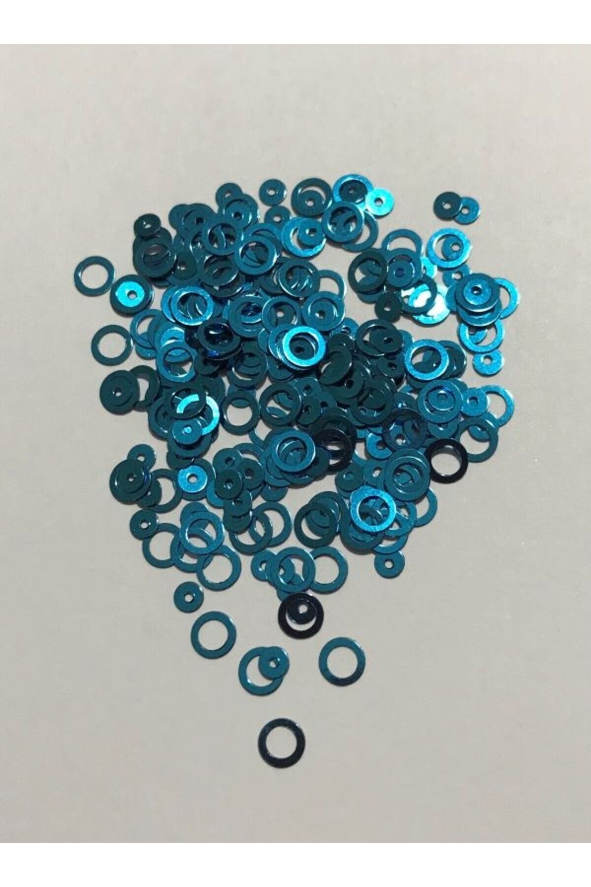 Analı Kızlı Metalik Kaplama Oya, Abiye, Havlu, Çeyizlik Vb. Plastik El Işleme Pul 15gr.