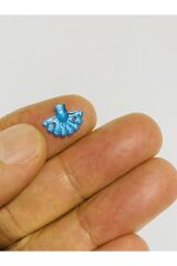 Oya, Havlu, Abiye ve Halay Mendili El İşleme Taş Görünümlü Yelpaze Plastik Pul. Renk No:10