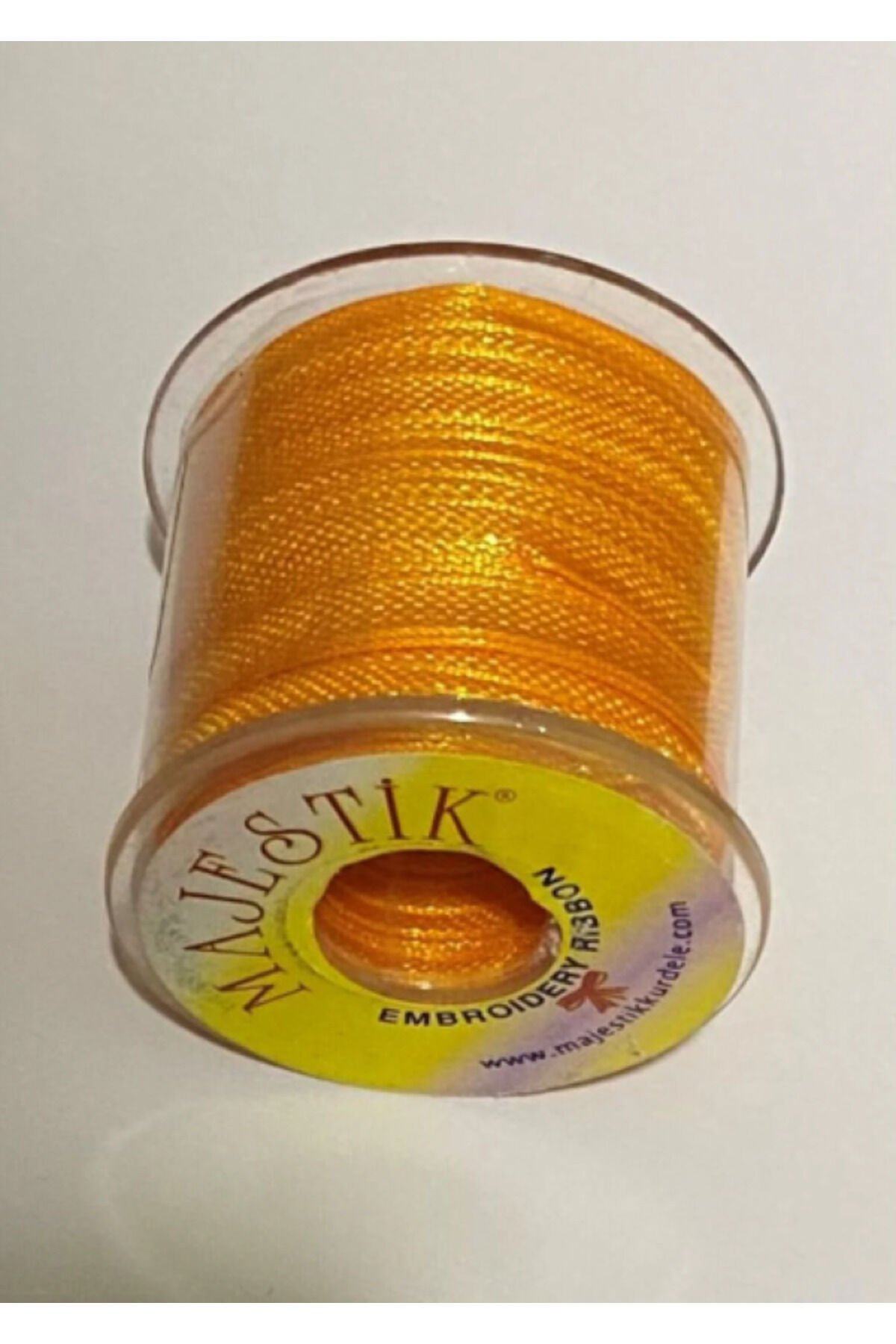 Sedef (simli) Ipek Nakış El işleme Kurdele. Eni: 4mm. Bağ Halinde Pkt Içeriği:10metre. Renk:202.