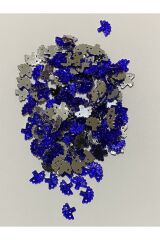 Oya, Havlu, Abiye ve Halay Mendili El İşleme Taş Görünümlü Yelpaze Plastik Pul. Renk No:14