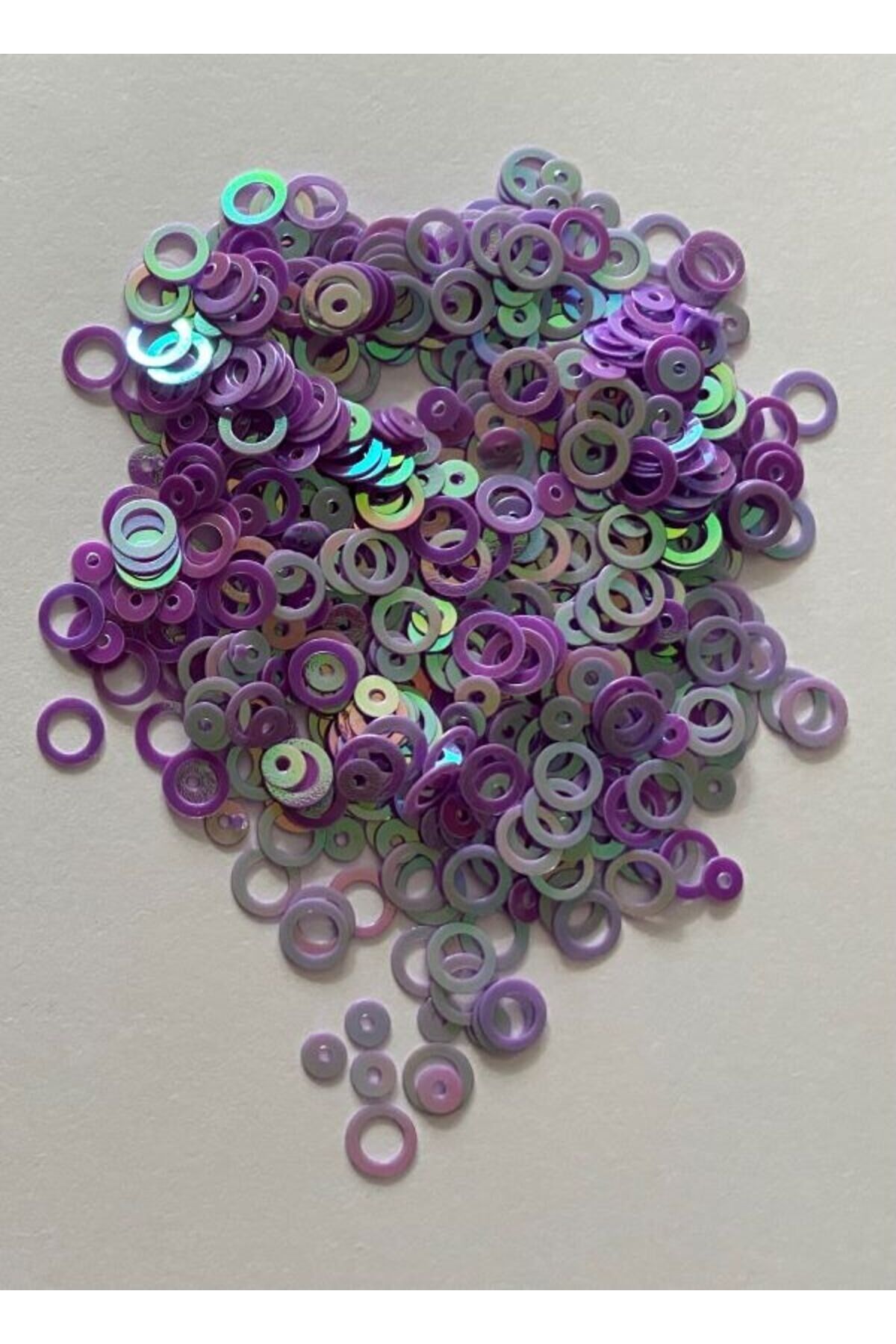 Analı Kızlı Metalik Kaplama Oya, Abiye, Havlu, Çeyizlik Vb. Plastik El Işleme Pul 15gr.