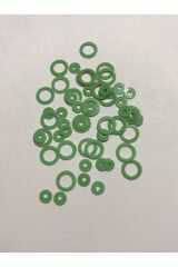 Analı Kızlı Metalik Kaplama Oya, Abiye, Havlu, Çeyizlik Vb. Plastik El Işleme Pul 15gr.