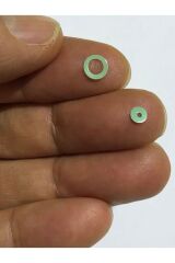 Analı Kızlı Metalik Kaplama Oya, Abiye, Havlu, Çeyizlik Vb. Plastik El Işleme Pul 15gr.