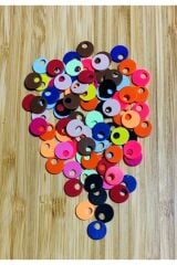 Fimo Patik, Yazma, Abiye, Çanta, Cüzdan Vb Işleme Pul. 1cm. 20gr. Takriben 160-165 Adet. No:12