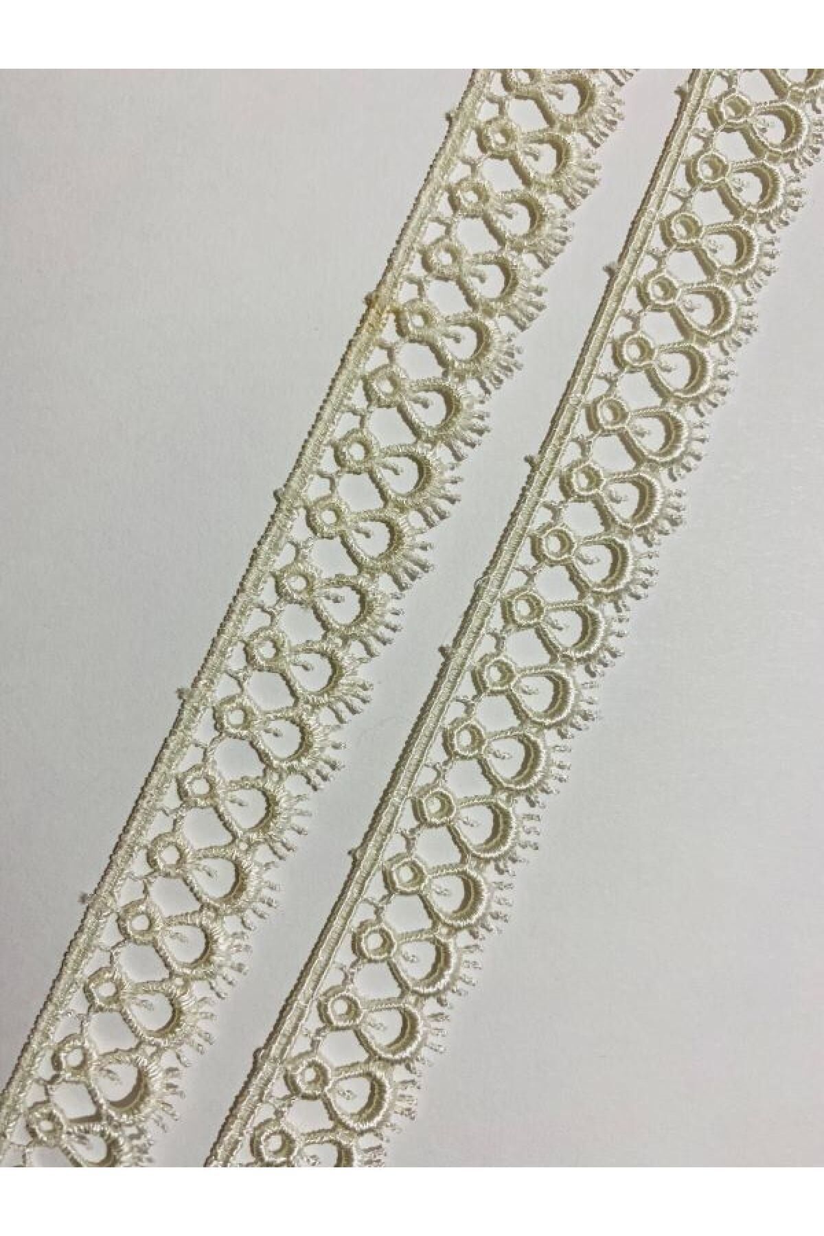 Dantel 2cmx2,90metre. Krem.