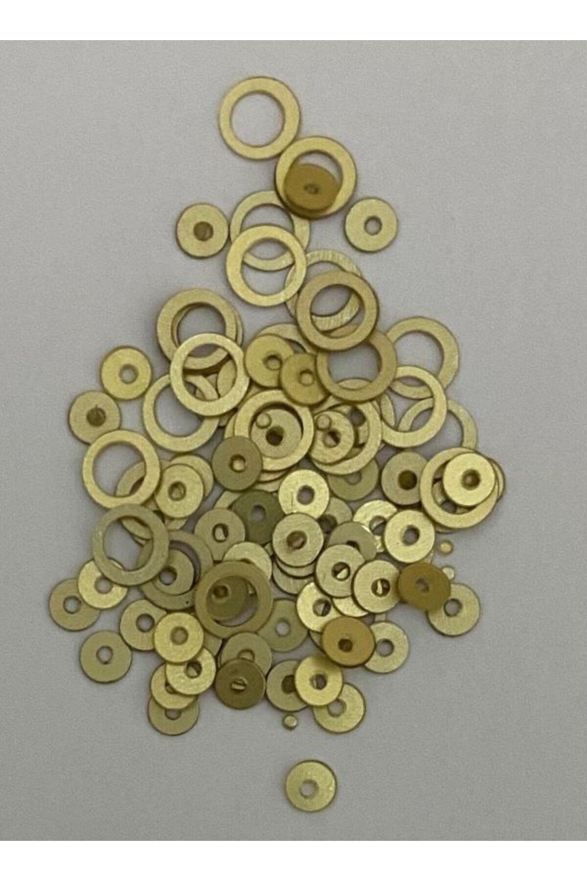 Analı Kızlı Metalik Kaplama Oya, Abiye, Havlu, Çeyizlik Vb. Plastik El Işleme Pul 15gr.