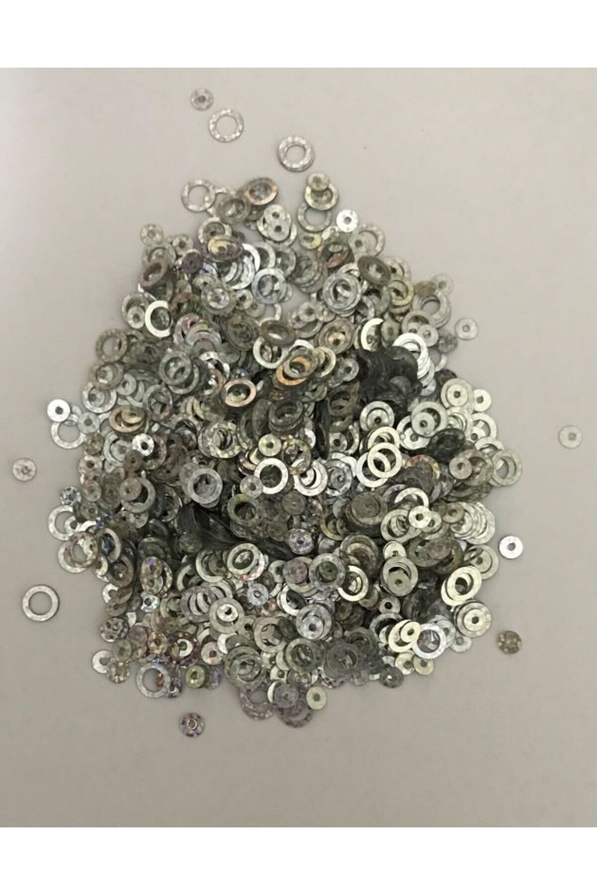 Analı Kızlı Metalik Kaplama Oya, Abiye, Havlu, Çeyizlik Vb. Plastik El Işleme Pul 15gr.