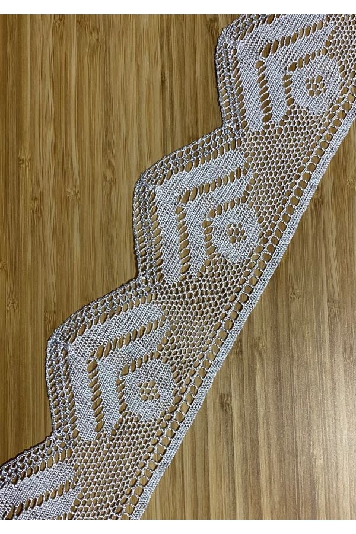 Dantel Güpür 9cmx1metre. Kırık Beyaz.
