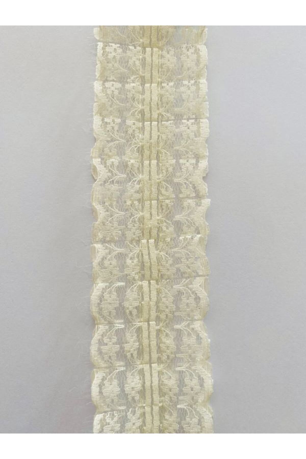 Dantel Plise Eni: 4.5cm Adet: 1 Metre