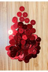 Orta Delikli Plastik Metalik Kaplama Yazma, Abiye Ve Çeyizlik El Işleme Pul. 20gr. 1115-1120 Adet.