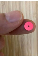 Orta Delikli Plastik Metalik Kaplama Yazma, Abiye Ve Çeyizlik El Işleme Pul. 20gr. 1115-1120 Adet.