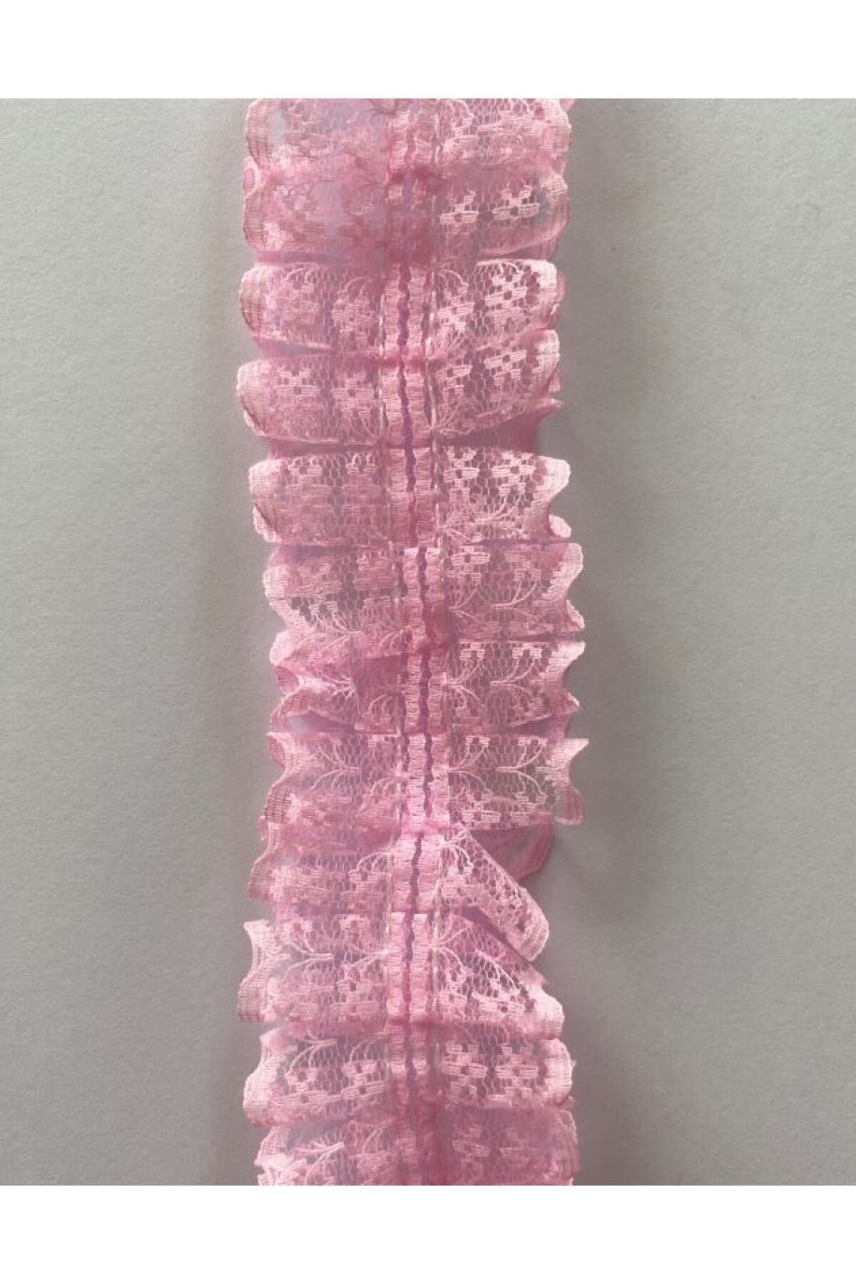 Dantel Plise Eni: 4.5cm Adet: 1 Metre