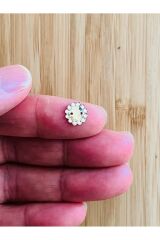 Oya, Havlu, Çeyizlik, Abiye Giyim Taş Görünümlü Plastik pul. 1cm. 25gr. Tahmini 275-295 Adet arası.