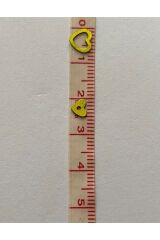 Analı Kızlı Oya, Abiye, Hevlu, Çeyizlik Vb. El Işleme Plastik Pul. Renk No:7