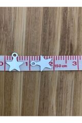 Yıldız Metalik Kaplama Plastik Yazma, Abiye, Çeyizlik Vb El Işleme Plastik Pul.15gr. 1080-1085adet.