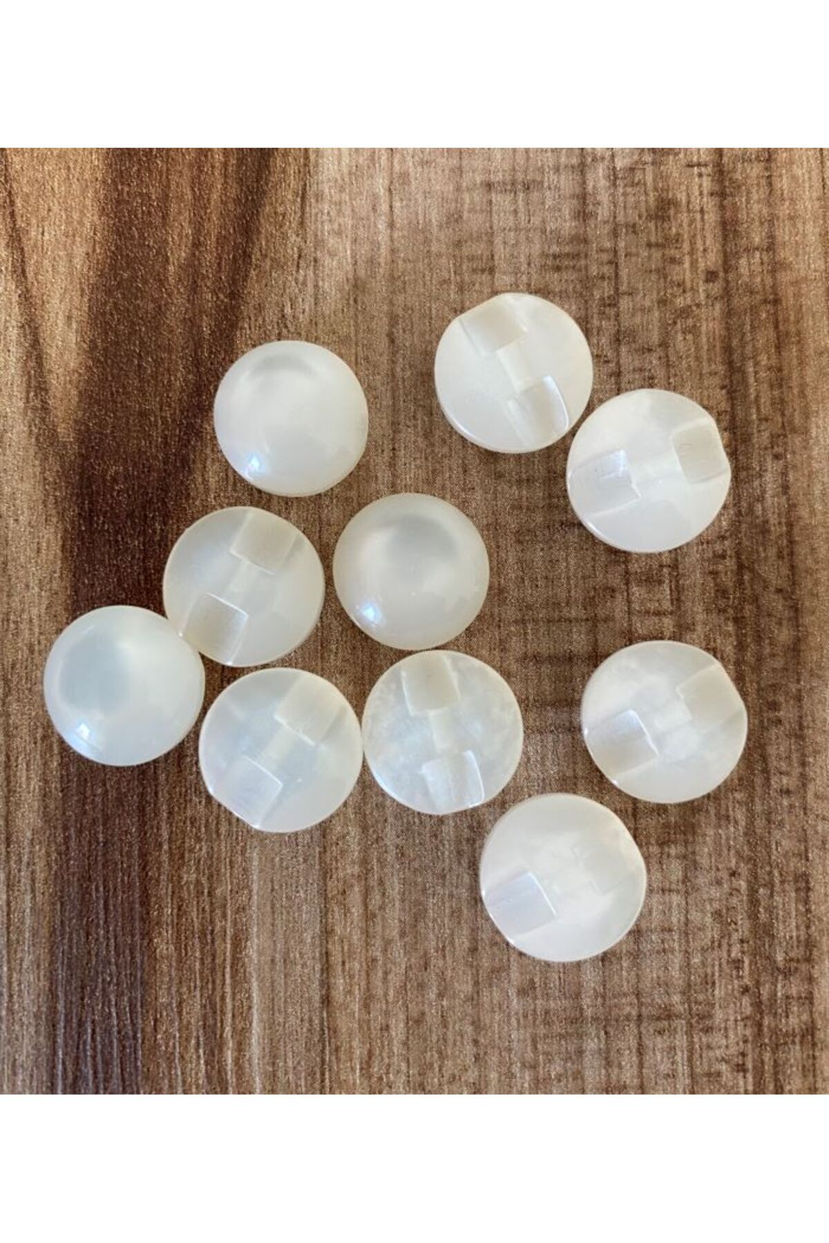 Sedefli Yarım Inci Düğme 1.3cm 10'lu Paket