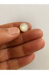 Sedefli Yarım Inci Düğme 1.3cm 10'lu Paket. Koyu Pembe.