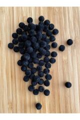 Kadife Boncuk 25gr. 8mm. Pkt Içi 90-95 Adet. Siyah.