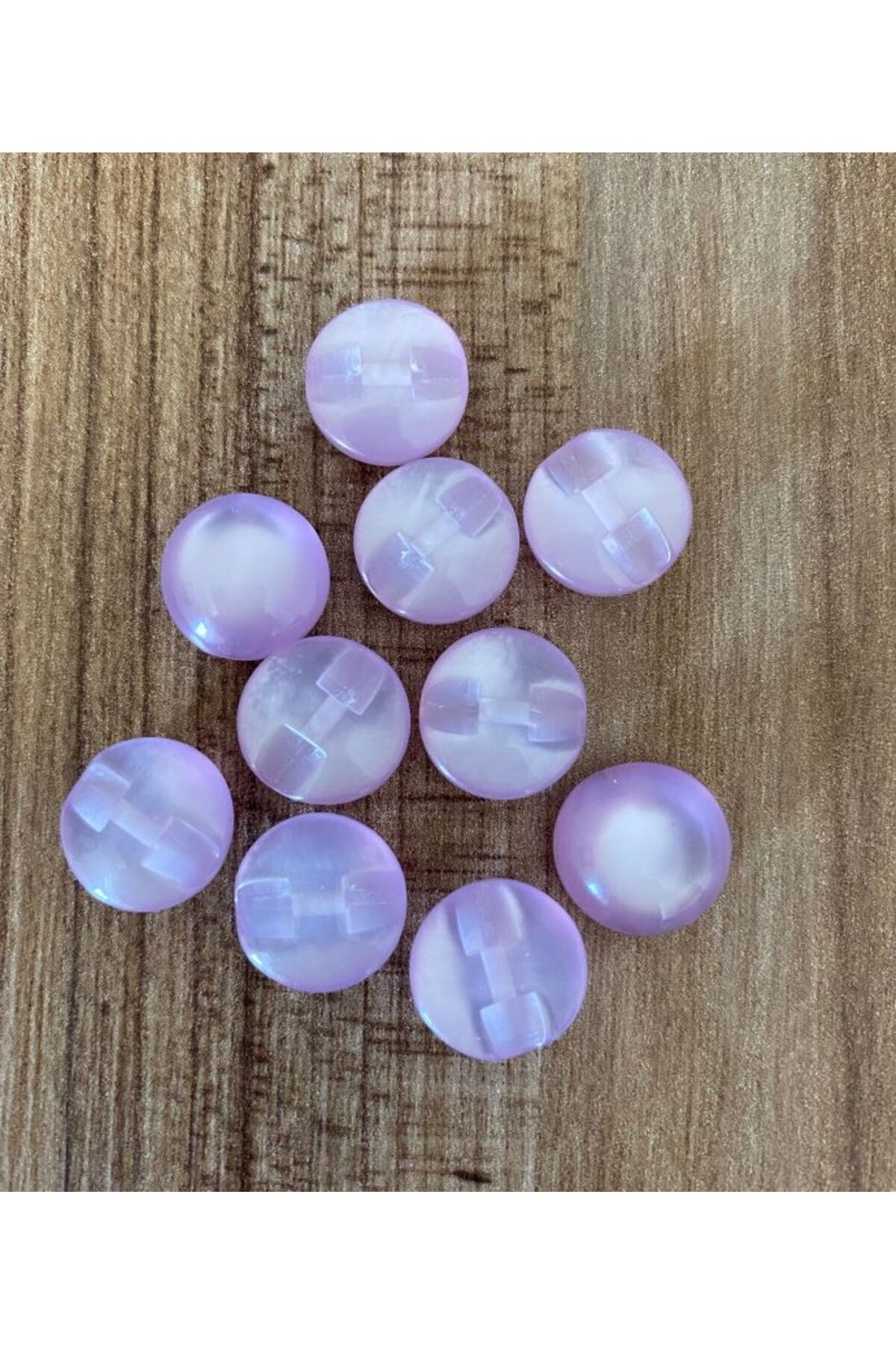 Sedefli Yarım Inci Düğme 1.3cm 10'lu Paket