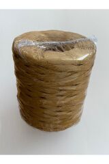 Kağıt Örgü Ip. Çanta, Cüzdan, Şapka, Abajur, Kemer, Supla, Kırlent, Raner, Sepet. 2ad Koyu Kapiçino