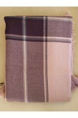 Anne Atkısı, Erzurum Şalı, Omuz Şalı, Anadolu Anne Omuz Çarşaf. Ebat: 150x150cm. Açık Pudra.