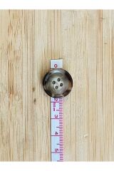 Damarlı Polyester Düğme. 1,8cm. 5 Adet.