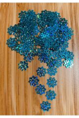 Metalikkaplama Plastik El Işleme Pul. 15gr. 980-985 Adet.turkuaz.