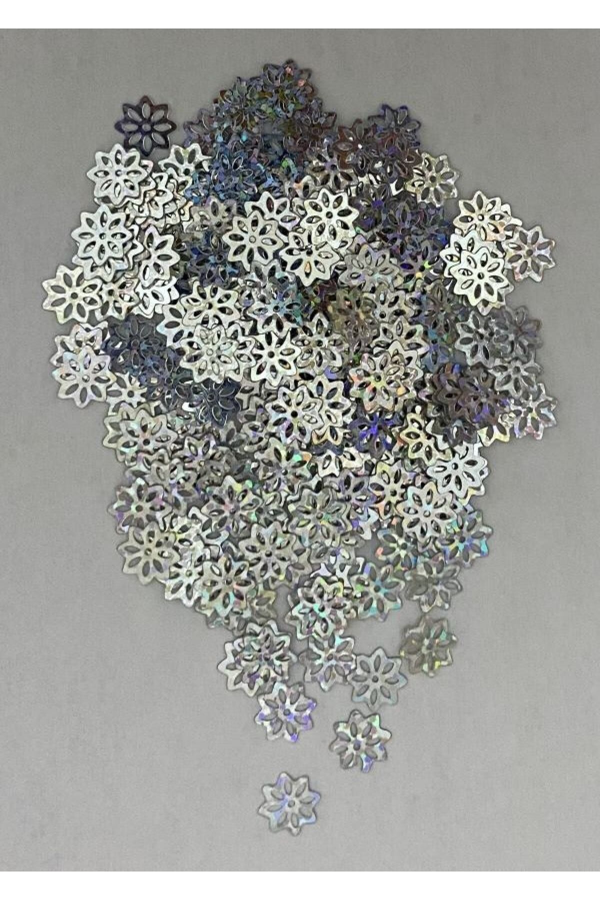 Metalikkaplama Plastik El Işleme Pul. 15gr. 980-985 Adet. Gümüş.