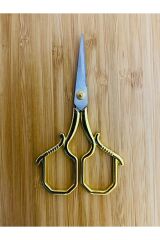 Antik Şekilli Makas. Evde, Ofiste, Dikiş, Nakış, Söz, Nişan, Düğün ve Davetiyelerde. 10.5cm.
