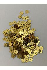 Metalik Kaplama Plastik Papatya El Işleme Pul. 5mm. 15gr. 2480-2500 Adet.