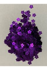 Metalik Kaplama Plastik Papatya El Işleme Pul. 5mm. 15gr. 2480-2500 Adet.