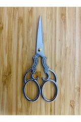 Antik Şekilli Makas. Evde, Ofiste, Dikiş, Nakış, Söz, Nişan, Düğün ve Davetiyelerde. 13cm