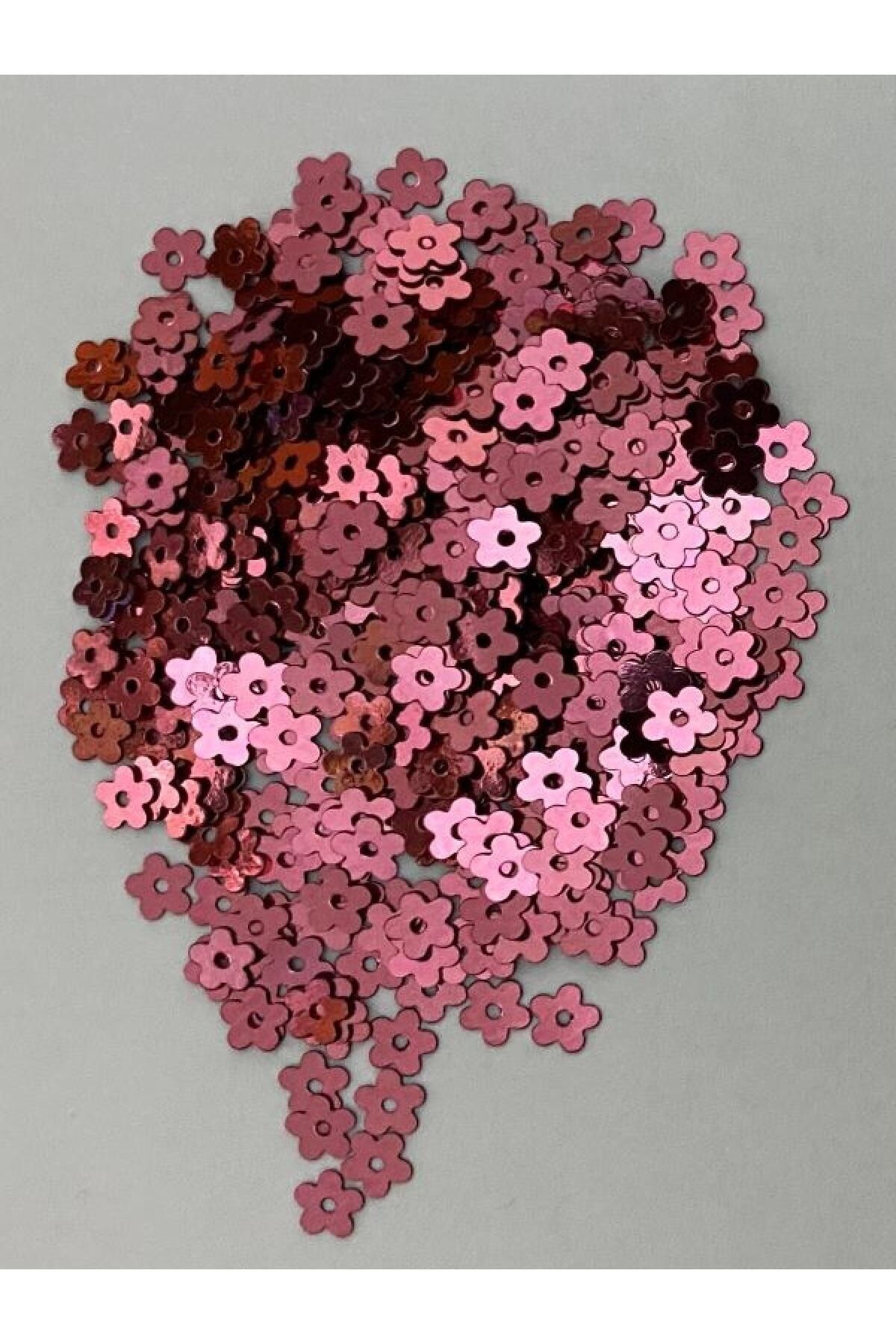 Metalik Kaplama Plastik Papatya El Işleme Pul. 5mm. 15gr. 2480-2500 Adet.