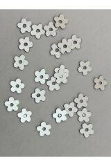 Metalik Kaplama Plastik Papatya El Işleme Pul. 5mm. 15gr. 2480-2500 Adet.