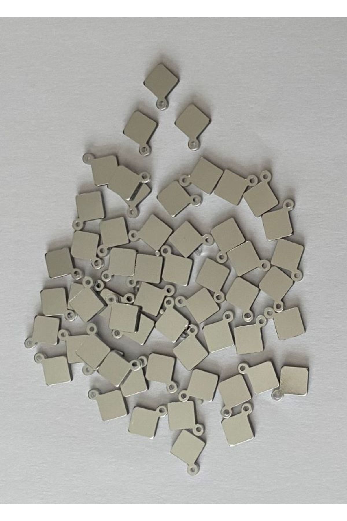 Oya, Abiye, Halhal, Bileklik, Kolye Vb. Pleksi Metalik Kaplama (KALIN) Plastik El Işleme Pul. 20gr.