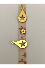 Oya, Abiye, Halhal, Bileklik, Kolye Vb. Pleksi Metalik Kaplama (KALIN) Plastik El Işleme Pul. 20gr.