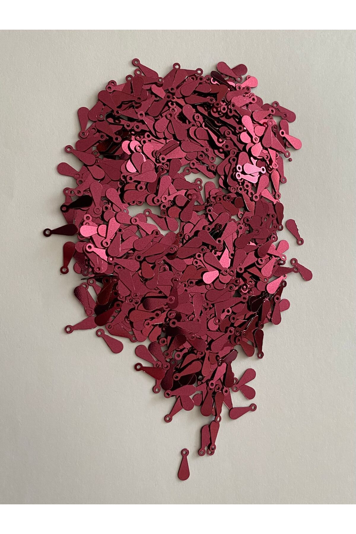 Oya, Havlu, Halay Mendili Kulplu Damla Pul No;10 11x4mm 20 gr 1000 Adet.