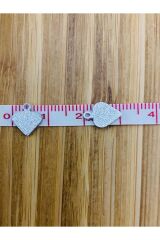 Simli Kalp. Pleksi Kaplama Yazma, Abiye, Çeyizlik Vb El Işleme Pul. 15gr. 190-200adet.