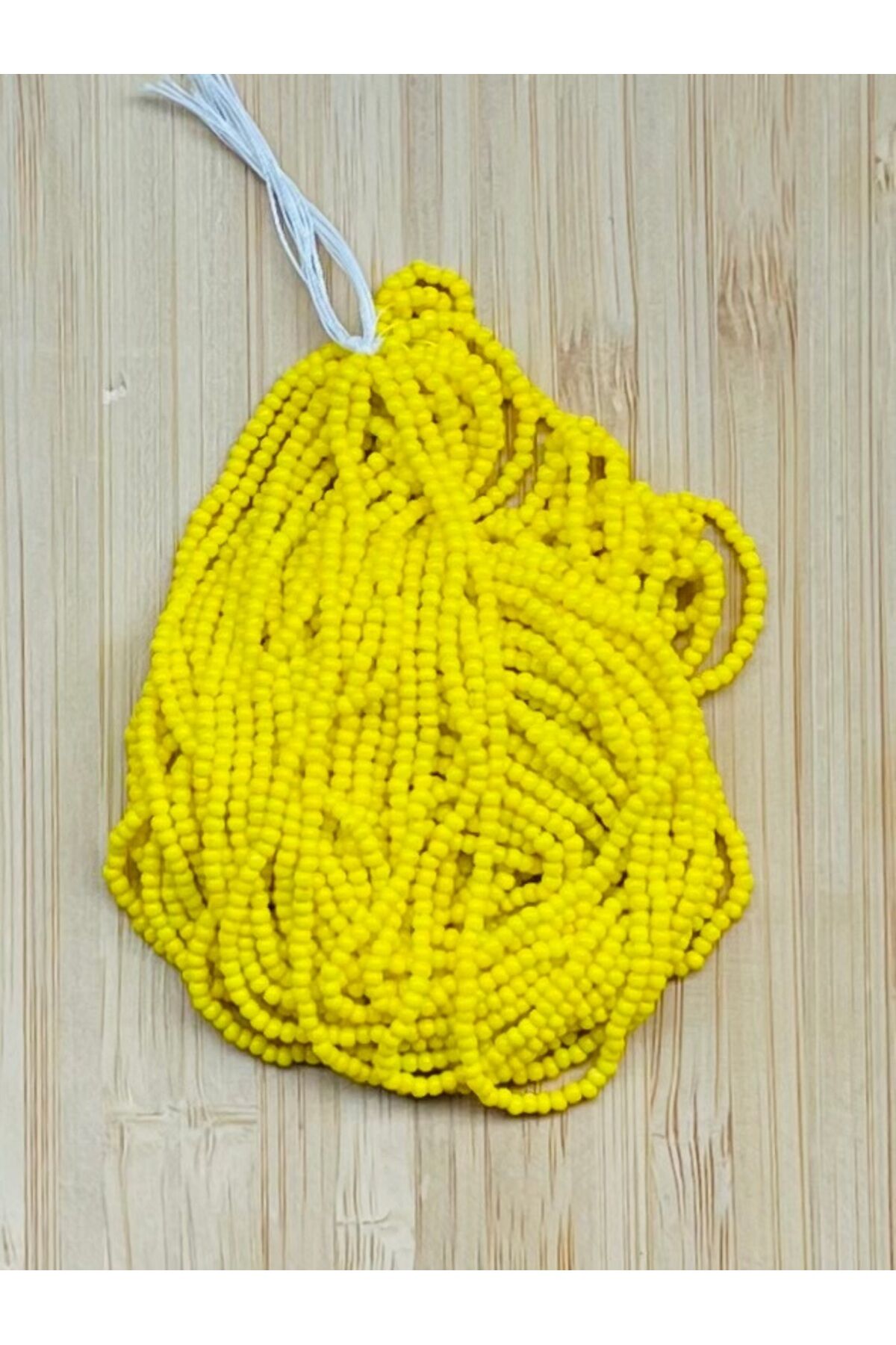 Kanarya Sarısı. Kum Boncuk Çekoslovakya, Adana, Hapishane Işi, Iğne Oyası Ve Işleme Boncuğu 12dizi