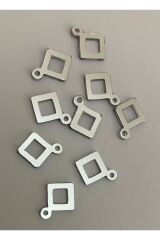 Oya, Abiye, Halhal, Bileklik, Kolye Vb. Pleksi Metalik Kaplama (KALIN) Plastik El Işleme Pul. 15gr.