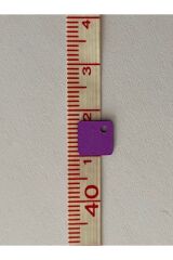 Oya, Havlu, Halay Mendili Yan Delikli Kare El Işleme Pul. Mor 8mm. 20gr Tahmini 680 Adet.