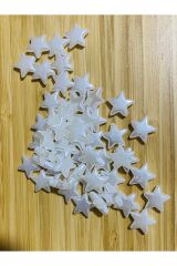 Oya, Takı, Abiye El Işleme Barok Yıldız Inci. 25gr. Tahmini 80 Adet. Beyaz.