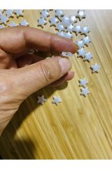 Oya, Takı, Abiye El Işleme Barok Yıldız Inci. 25gr. Tahmini 80 Adet. Beyaz.