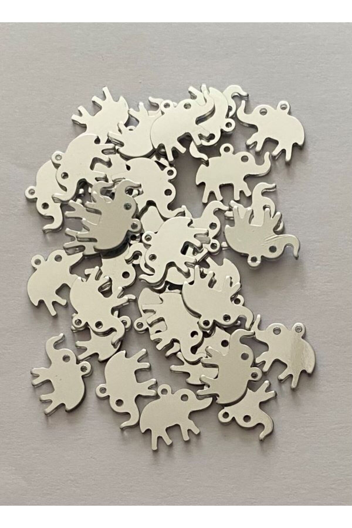 Oya, Abiye, Halhal, Bileklik, Kolye Vb. Pleksi Metalik Kaplama (KALIN) Plastik El Işleme Pul. 20gr.